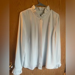 Light blue Talbots blouse